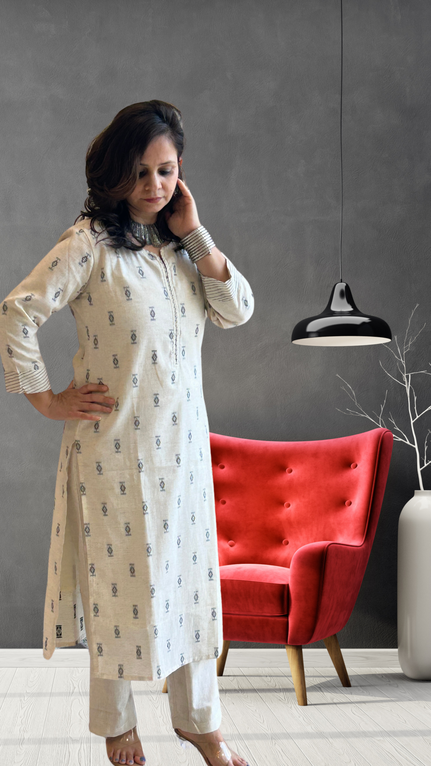 Monochrome Magic - Kurta kord