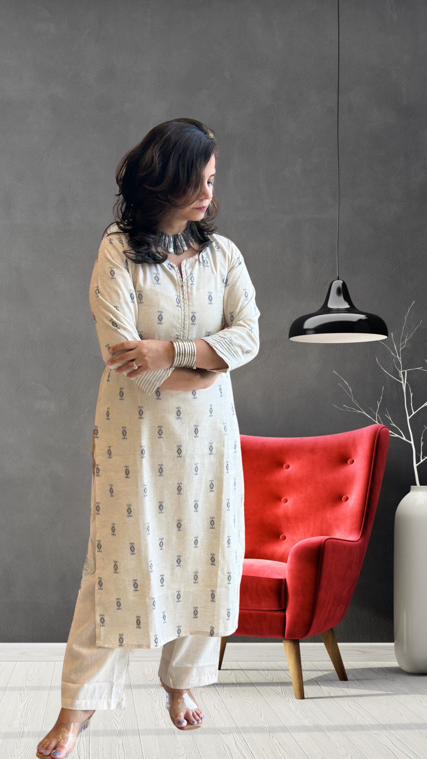 Monochrome Magic - Kurta kord