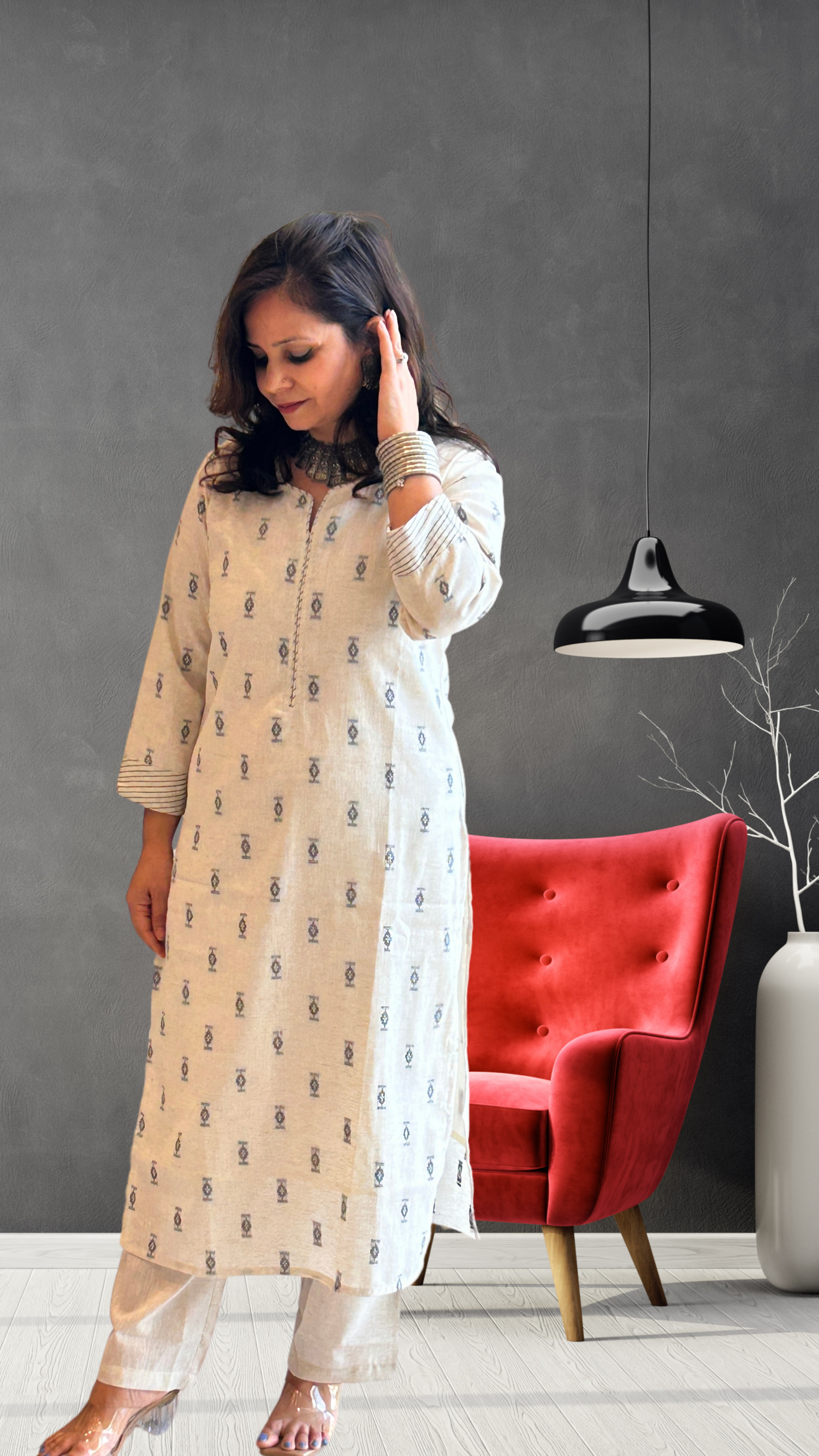 Monochrome Magic - Kurta kord