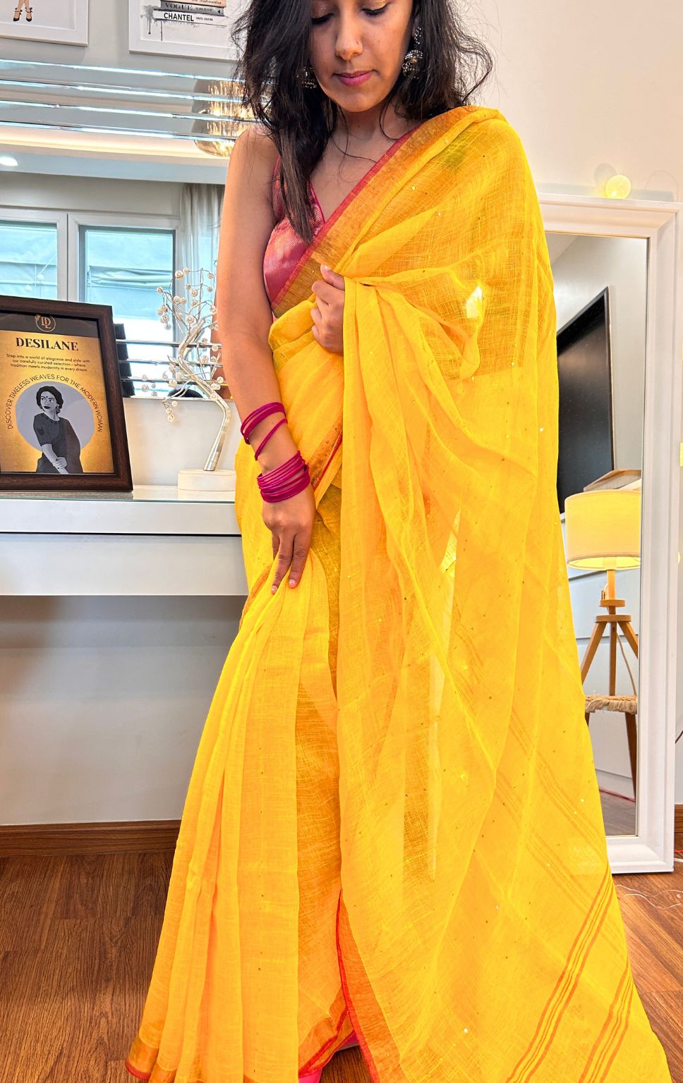 Celestial Linen | Yellow Radiance