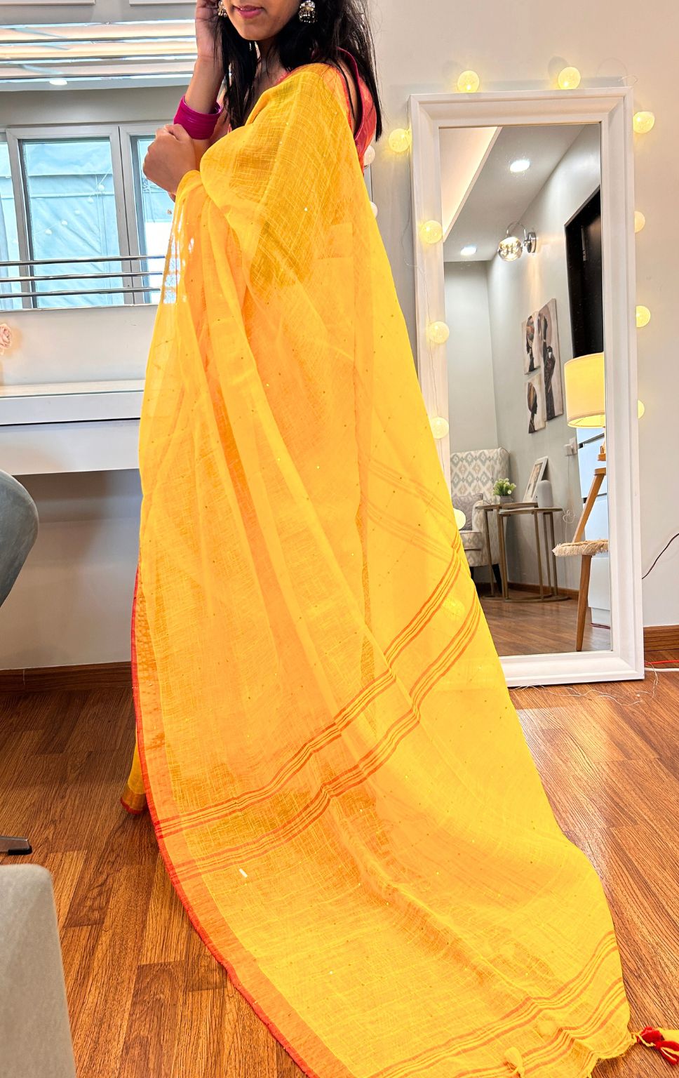 Celestial Linen | Yellow Radiance