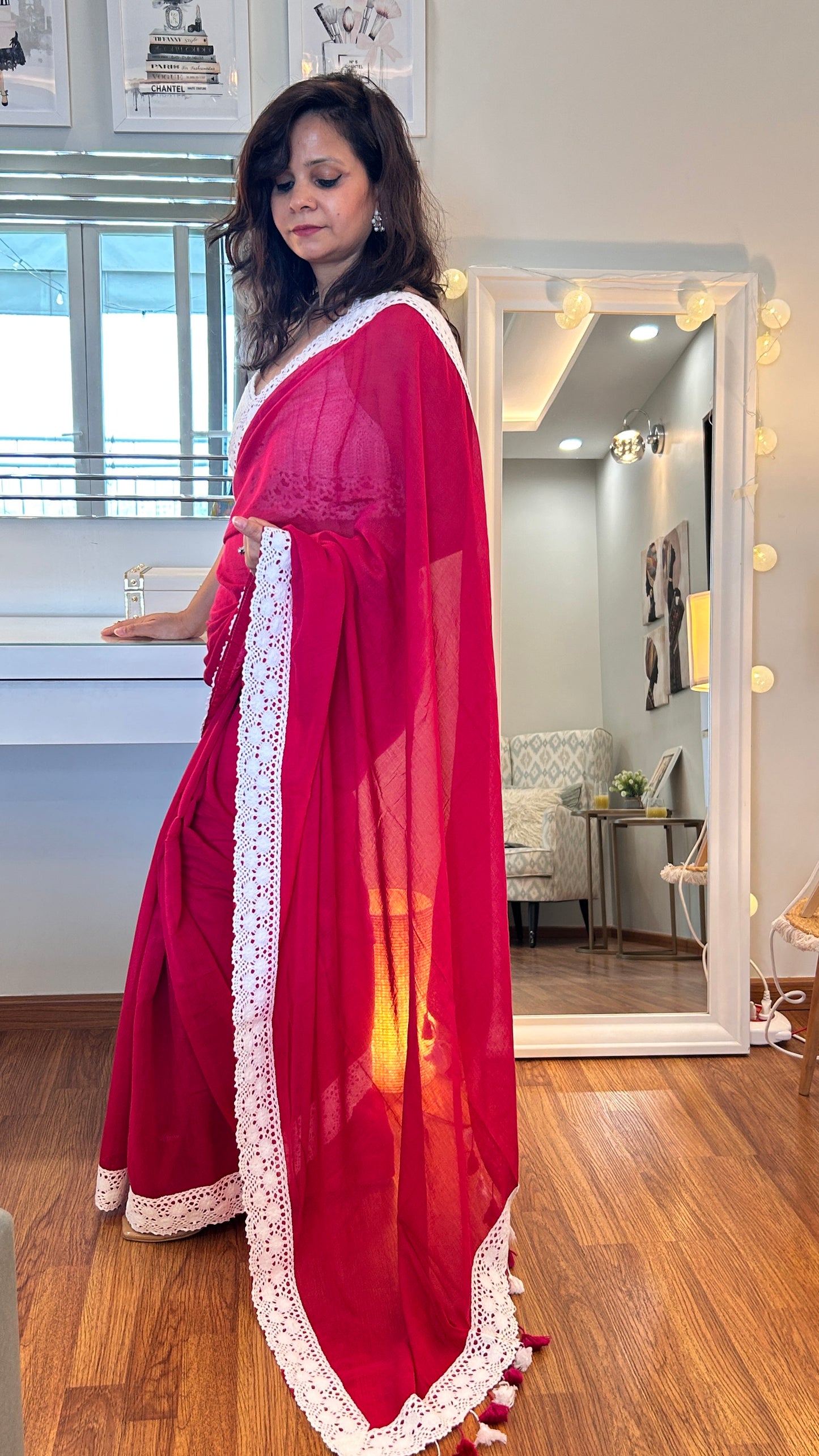 Lacy Splash | Rose Frost