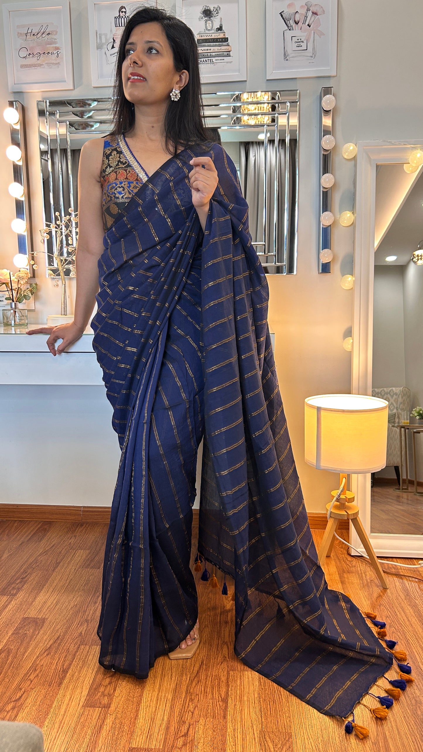 Striped Elegance |Celestial Stripes