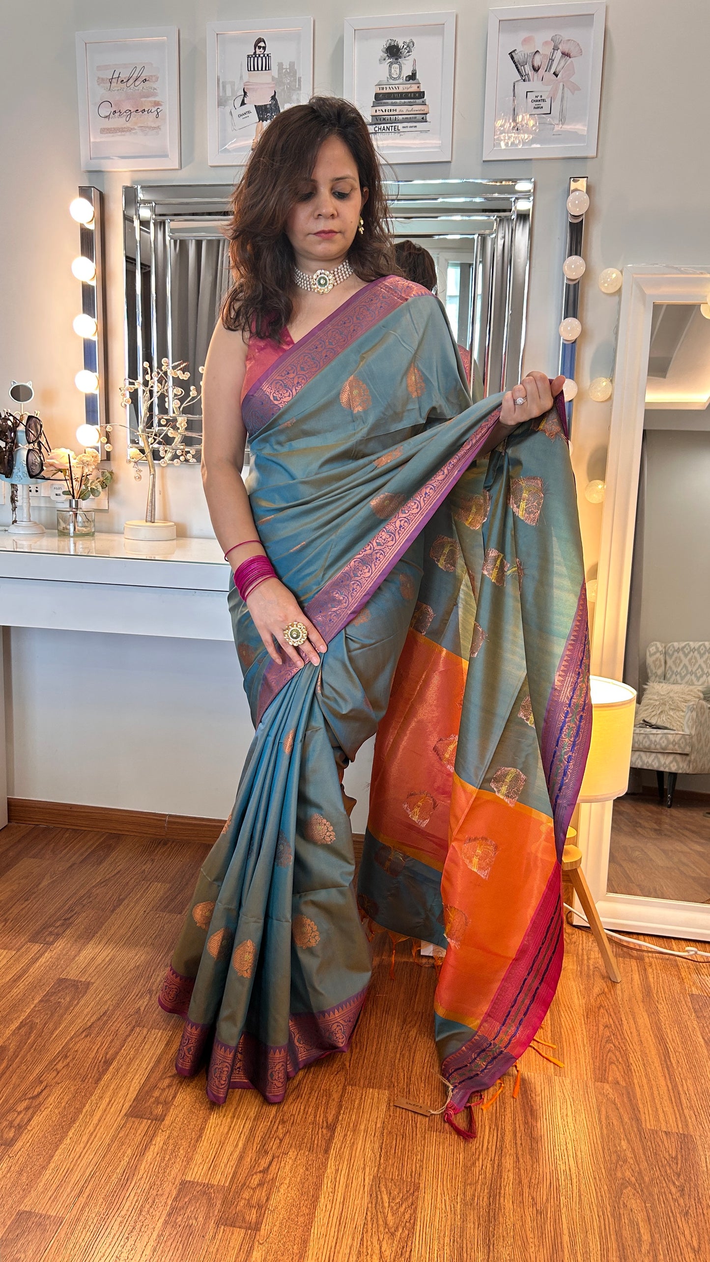 Regal Threads |Peacock Prism