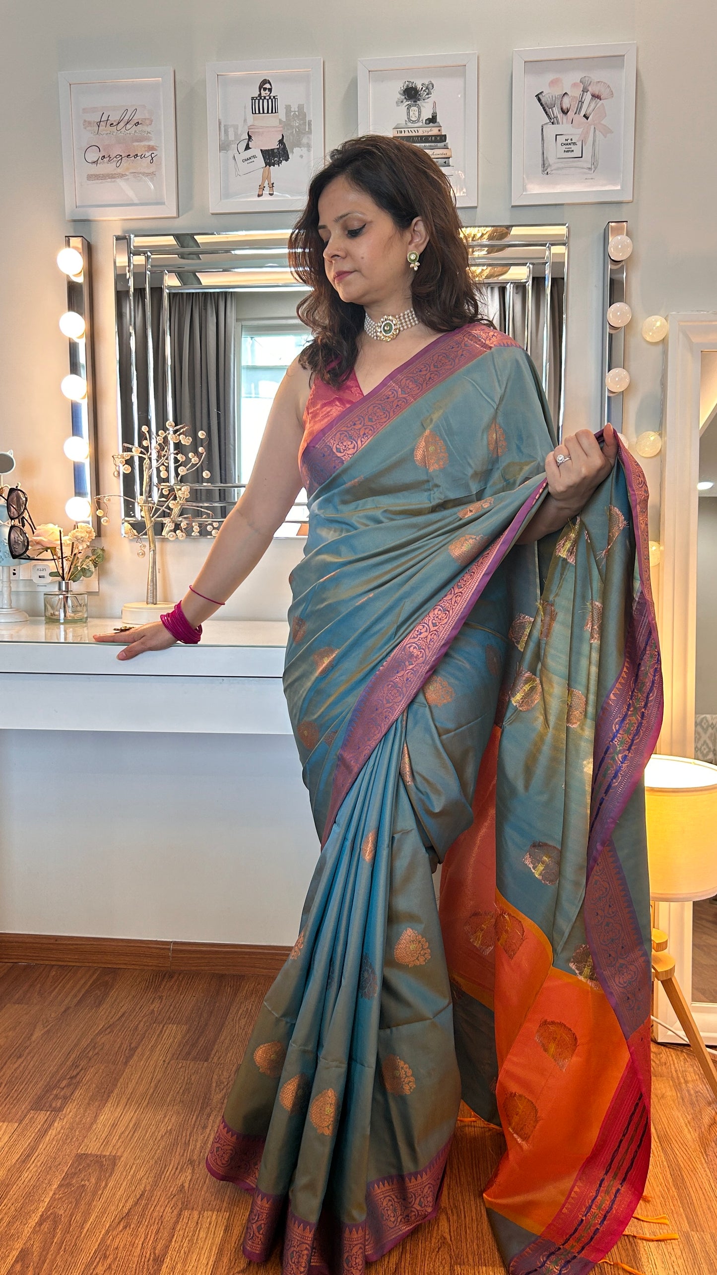 Regal Threads |Peacock Prism