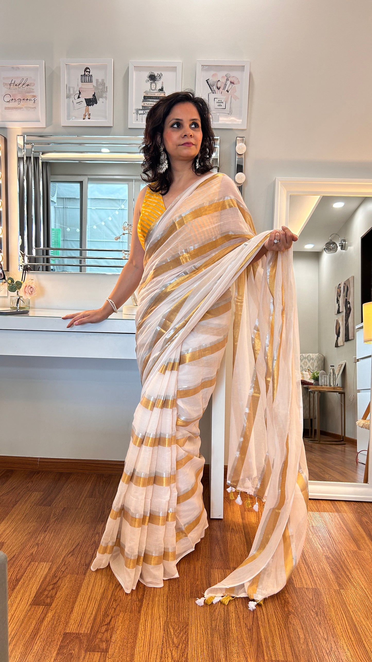 Cotton Charm | Radiant Stripes