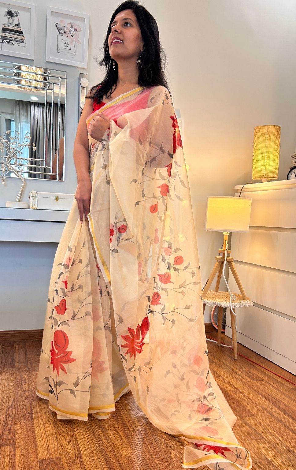 Organza Bloom | Rosy Hues