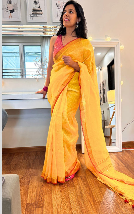 Celestial Linen | Yellow Radiance