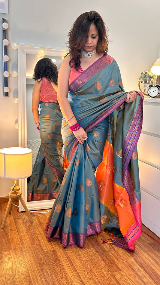 Regal Threads |Peacock Prism