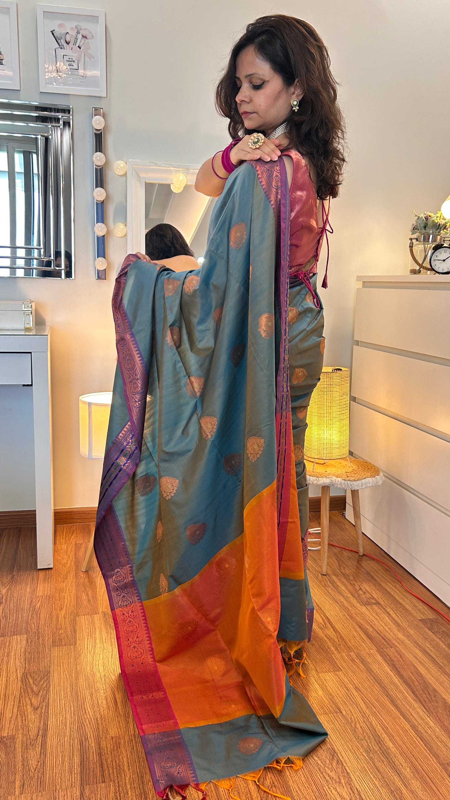 Regal Threads |Peacock Prism