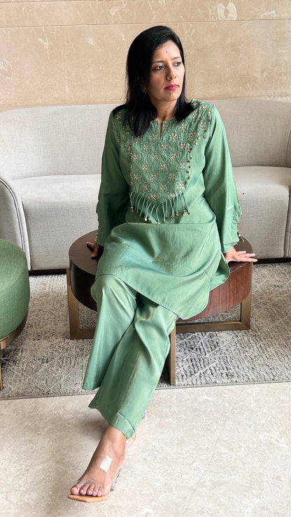Sequin Sage Set